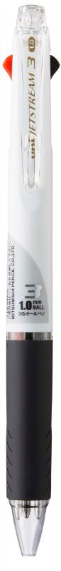 BOLIGRAFO JETSTREAM 3 COLORES CUERPO BLANCO UNI-BALL 246249000
