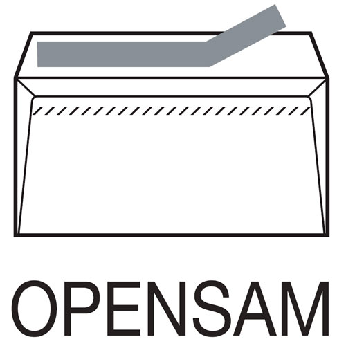 PAQUETES DE 10 SOBRES OPEN TAMAÑO 120X176 90 GRS. SAM 664911
