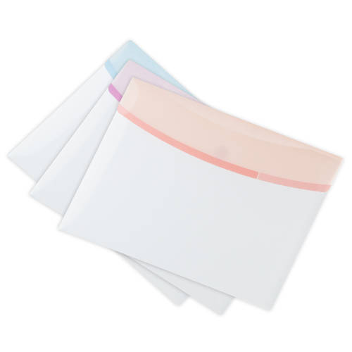 PACK 6 SOBRES PP DISEÑO COLOR DREAM A4 SURTIDO TARIFOLD 510239 - Color no elegible