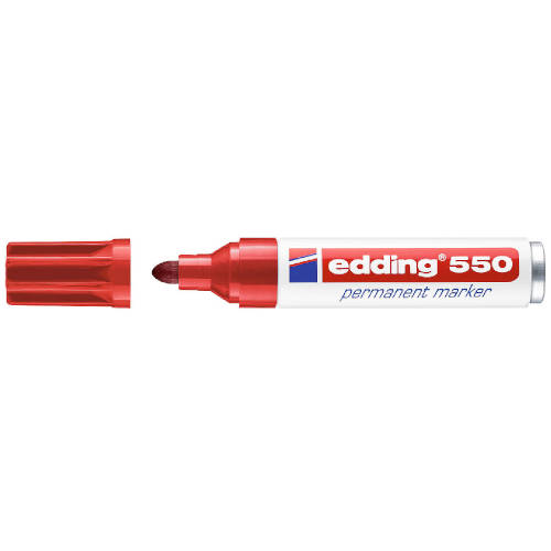 ROTULADOR EDDING PUNTA FIBRA 550-02 Pack 10 Unid.