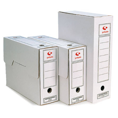 ARCHIVO DEFINITIVO FOLIO BLANCO 255X355X100 GRAFOPLAS 70907700