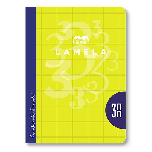 LIBRETA CUARTO 50 HOJAS RAYADO 2,5 MM-COLORES SURTIDOS LAMELA 06C002 - Color no elegible