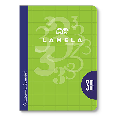 LIBRETA CUARTO 50 HOJAS RAYADO 4 MM-COLORES SURTIDOS LAMELA 06C004 - Color no elegible