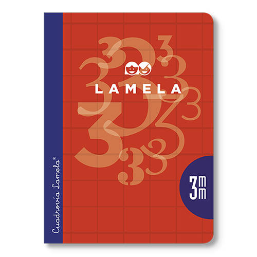 LIBRETA CUARTO 50 HOJAS RAYADO 5 MM-COLORES SURTIDOS LAMELA 06C005 - Color no elegible