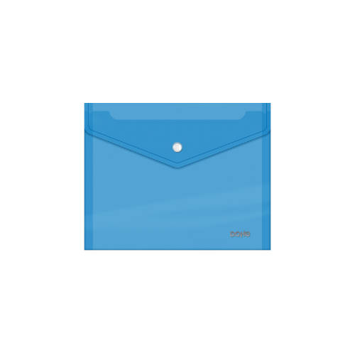 SOBRES POLIPROPILENO BROCHE AZUL A5 APAISADO 215X170 DOHE 91483