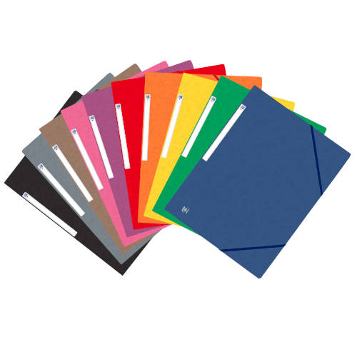 CARPETA DE GOMAS OXFORD TOP FILE+ A4+ COLORES SURTIDOS VIVOS OXFORD 400114319 Pack 10 Unid - Color no elegible