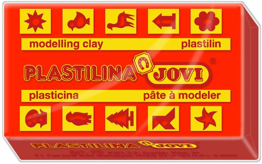 PASTILLA PLASTILINA 50 G - ROJO JOVI 7005