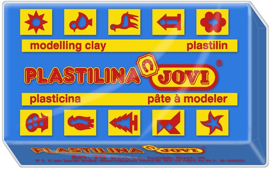 PASTILLAS PLASTILINA 50 G - AZUL OSCURO JOVI - 1 pieza(s) - 7013