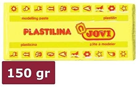 PASTILLAS PLASTILINA 150 G - AMARILLO JOVI - 1 pieza(s) - 7102