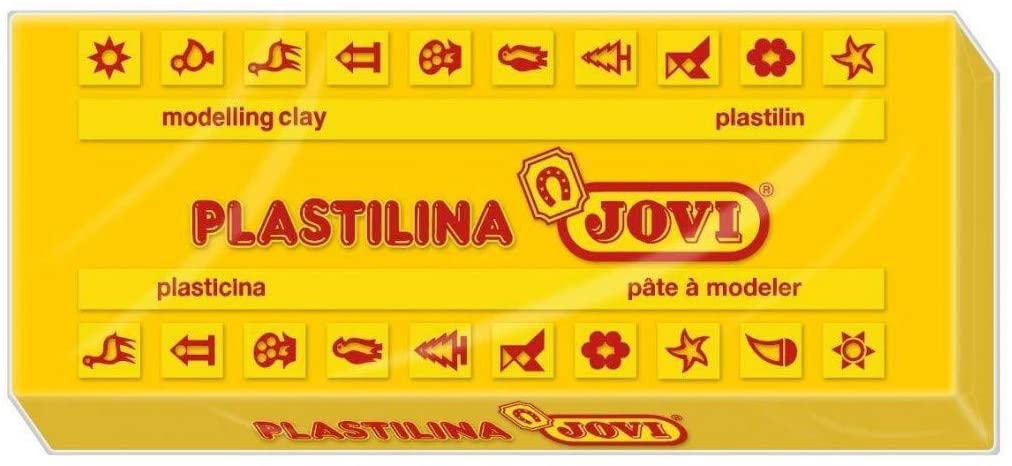 PASTILLAS PLASTILINA 150 G - AMARILLO OSCURO JOVI - 1 pieza(s) - 7103
