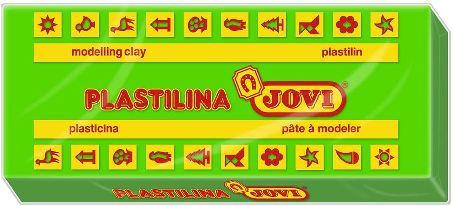 PASTILLAS PLASTILINA 150 G - VERDE CLARO JOVI - 1 pieza(s) - 7110