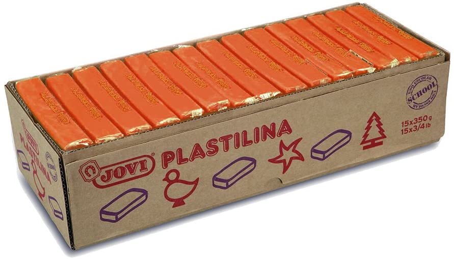 PASTILLAS PLASTILINA 350 G - NARANJA JOVI - 1 pieza(s) 7204