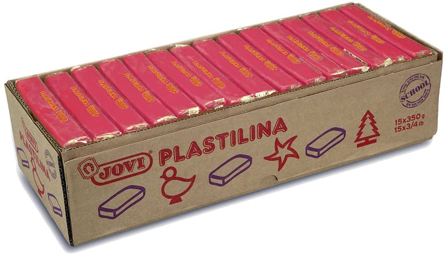 CAJA 15 PASTILLAS PLASTILINA 350 G - RUBÍ JOVI 7206