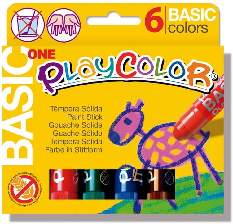 ESTUCHE BASIC ONE 6 COLORES SURTIDOS PLAYCOLOR 10711 - Color no elegible