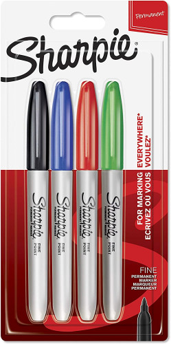 FINE BLÍSTER 4 COLORES SURTIDOS CLÁSICOS SHARPIE 1985858 - Color no elegible