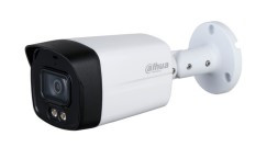(DH-HAC-HFW1239TLMP-IL-A-0280B-S2) CAMÁRA HDCVI TUBULAR IP 1080P FULL COLOR METAL BRACKET BULLET PAL SMART DUAL ILLUMINATORS MIC 2.8MM