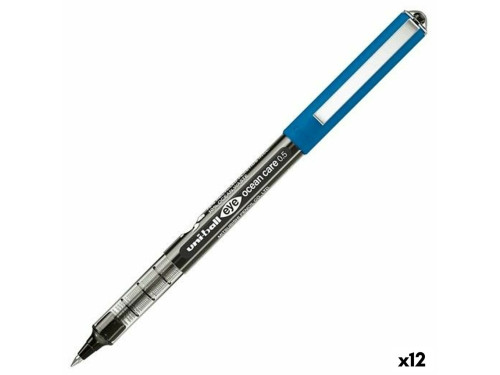 UNIBALL ROLLERBALL EYE OCEAN CARE UB-150ROP 0,5MM NEGRO - Pack de 12 unidades