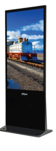 (DHI-LDV55-SAI400L-B3) DAHUA DISPLAY TOTEM 55 4K 2160X3840 / ANDROID 11 / 8MS / 320CD / 4+32GB / 2 X ALTAVOZ 5W / RJ45, USB, TF SLOT, HDMI, AUDIO IN, QUAD-CORE CORTEX-A55