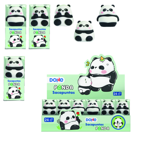EXPOSITOR CON 24 SACAPUNTAS PANDA DOHE 79639