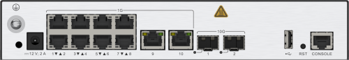 HUAWEI AC650-256AP MAINFRAME (10*GE PORTS, 2*10GE SFP+ PORTS, WITH THE AC/DC ADAPTER)