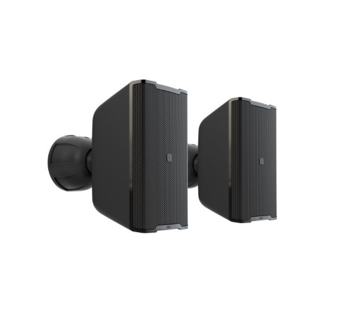 LD SYSTEMS INTEGRATION SERIE DQOR (LDDQOR3B) 3 TWO-WAY PASSIVE INDOOR/OUTDOOR INSTALLATION LOUDSPEAKER 8 OHM, BLACK (PAIR) WARRANTY 5 YEARS (PU3)