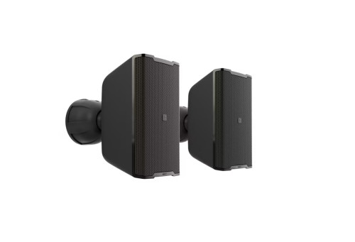 LD SYSTEMS INTEGRATION SERIE DQOR (LDDQOR3TB) 3 TWO-WAY PASSIVE INDOOR/OUTDOOR INSTALLATION LOUDSPEAKER 16 OHM, 70/100 V, BLACK (PAIR) WARRANTY 5 YEARS (PU3)