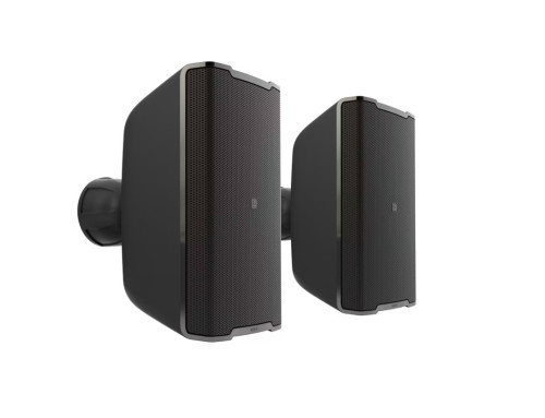 LD SYSTEMS INTEGRATION SERIE DQOR (LDDQOR5TB) 5 TWO-WAY PASSIVE INDOOR/OUTDOOR INSTALLATION LOUDSPEAKER 16 OHM, 70/100 V, BLACK (PAIR) WARRANTY 5 YEARS (PU2)
