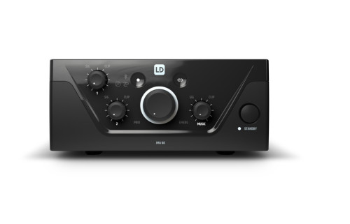 LD SYSTEMS INTEGRATION SERIE IMA (LDIMA60) INSTALLATION MIXING AMPLIFIER 65W 4 OHMS /100V/70V WARRANTY 5 YEARS (PU6)