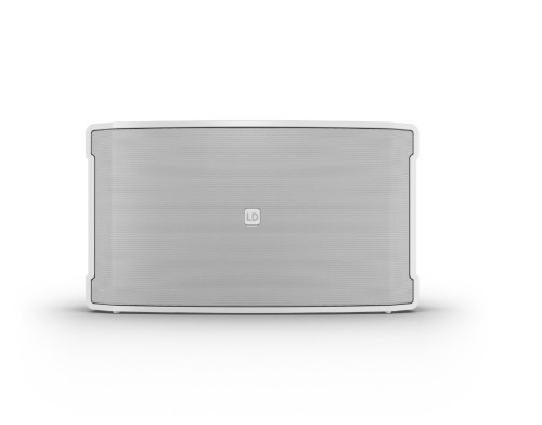 LD SYSTEMS SOUND SERIE DQOR (LDDQORSUB8W) 8 TWO-WAY PASSIVE INDOOR/OUTDOOR INSTALLATION LOUDSPEAKER 4 OHM, IP55, WHITE, SOPORTE OPCIONAL A PARED Y TECHO, WARRANTY 5 YEARS (PU3)