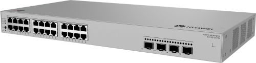HUAWEI DATA COMMUNICATION,S310S 24P4J,S310S 24P4J,S310S 24P4J 24 10 100 1000BASE T PORTS 400 W POE , 4 2.5GE SFP PORTS, BUILT IN AC POWER