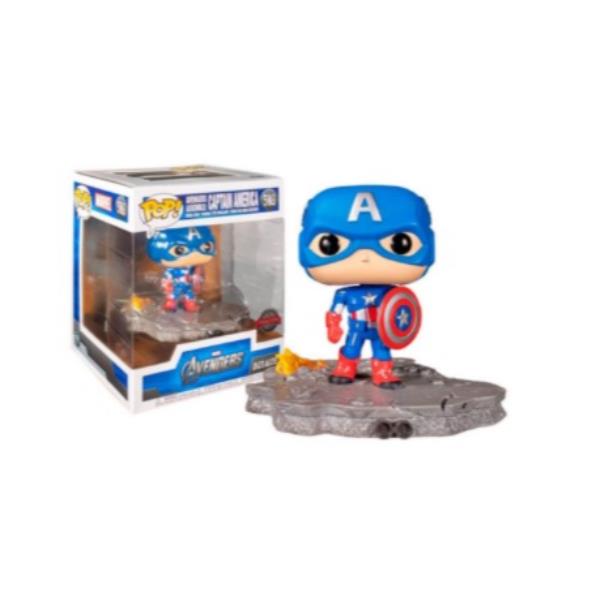 POP DELUXE CAPITAN AMERICA 15CM