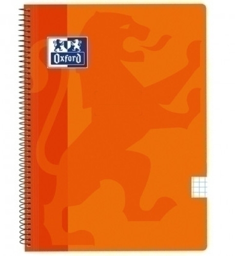 BLOCK OXF.SCH.PP Fº 80h CD.5 NARANJA - Pack de 5 unidades