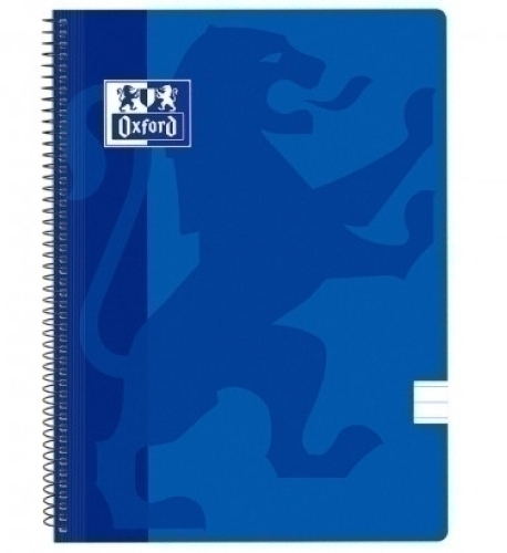 BLOCK OXF.SCH.PP Fº 80h HZ. AZUL MARINO - Pack de 5 unidades
