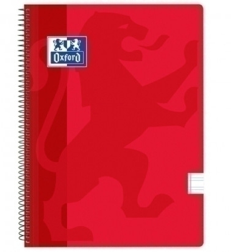 BLOCK OXF.SCH.PP Fº 80h PT.3,5 ROJO - Pack de 25 unidades 400112926