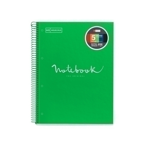 BLOCK MR EMOT.NB-5 DURA A4 120h 90g HZ.7 - Pack de 5 unidades