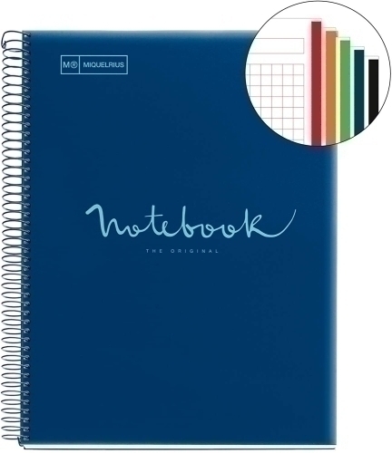 BLOCK MR EMOT.NB-5 PP A5 120h 90g HZ.7 - Pack de 5 unidades