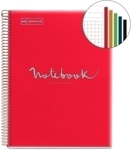 BLOCK MR EMOT.NB-5 PP A5 120h 90g HZ.7 - Pack de 5 unidades