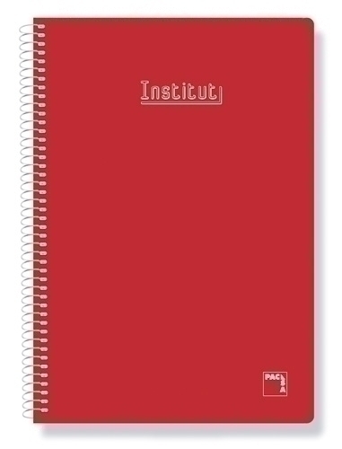 BLOCK PACSA XTRA Fº 80h MM ROJO - Pack de 5 unidades