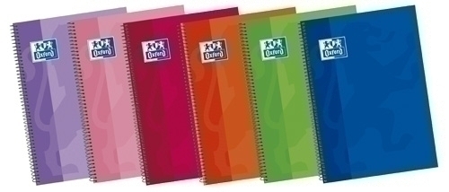 BLOCK OXF.SCH.EXTRA Fº 80h HZ. COL.(6) - Pack de 5 unidades