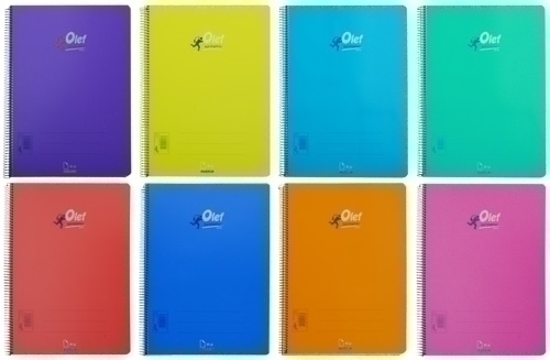 BLOCK OLEF PP Fº 80h CD.3 90g COL.(8)