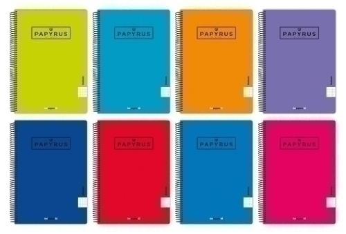 BLOC PAPYRUS UNICLAS PP Fº 80h P2.5 SURT - Pack de 5 unidades