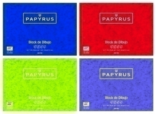BLOC DIBUJO PAPYRUS Fº PROL. 20h 2T - Pack de 10 unidades