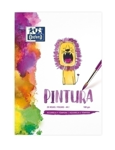 BLOCK DIBUJO OXFORD KIDS (enc) A4 20h LI 400147938 - Pack de 5 unidades