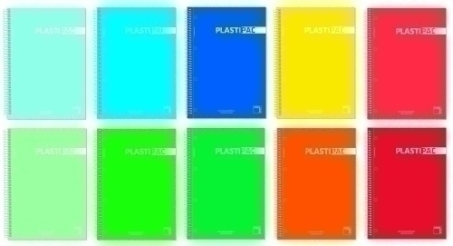 BLOCK PACSA PLASTIPAC PP A4 100h LISO (1 - Pack de 4 unidades