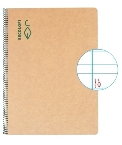 BLOCK ESCOLOFI GREEN A4 50h MTS. 80g C/M - Pack de 5 unidades