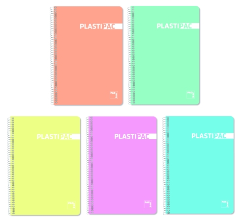 BLOCK PACSA PASTEL PP Fº 80h CD.4 (5) - Pack de 5 unidades