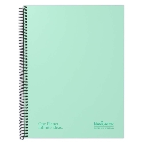 BLOC NAVIGATOR A4 80h HZ PASTEL MINT - Pack de 5 unidades