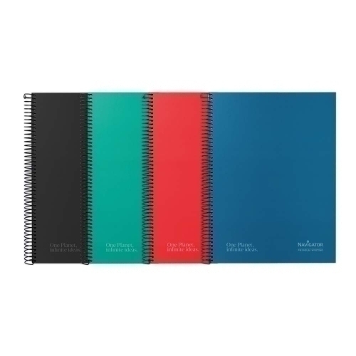 BLOC NAVIGATOR A4 80h HZ SURTIDO - Pack de 5 unidades - Color no elegible
