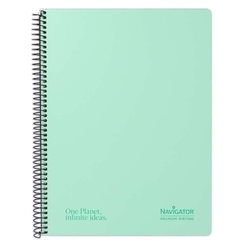 CUAD NAVIGATOR A4 80H 80GR 4X4 PASTEL VERDE
