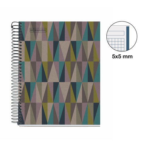 BLOC MR NB-1 T.DURA A5 80h ECOROMBOS - Pack de 5 unidades